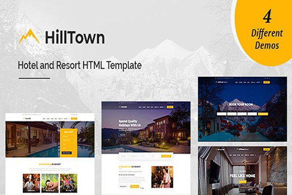 Webmaster Sport & Travel 03 - HillTown - Hotel & Resort